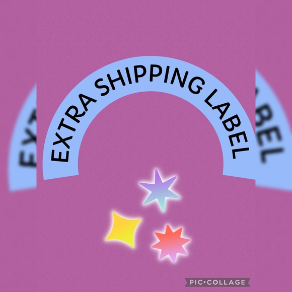 Extra Shipping Label - Picture 1 of 1